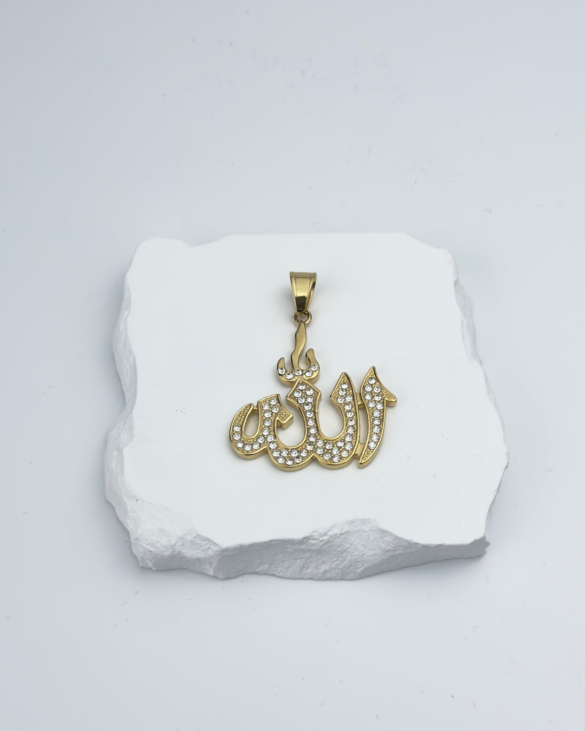 HÄNGSMYCKE DIAMOND ALLAH - GULD