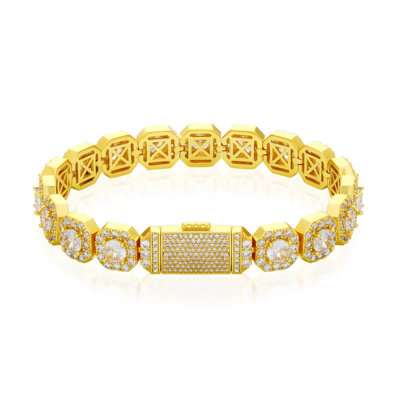 MONACO ICE ARMBAND - GULD