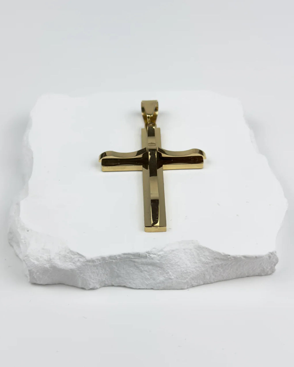 KEJSARLÄNK K2 MED KORS - GULD (6MM)