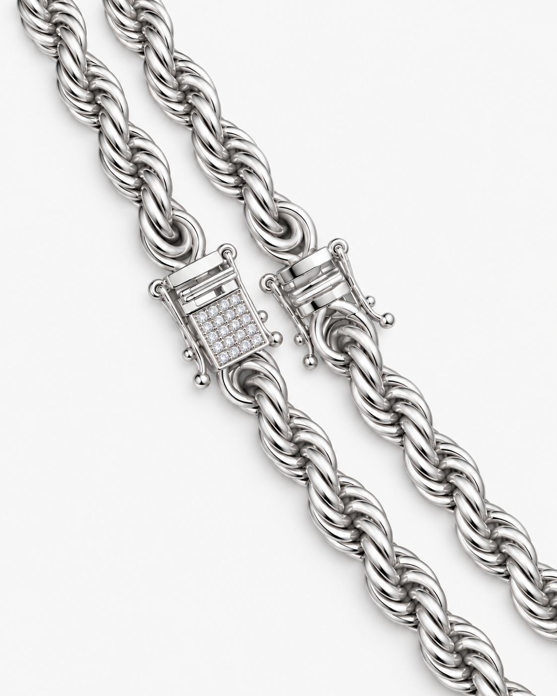 ARMBAND STHLM LYX - SILVER (8MM)