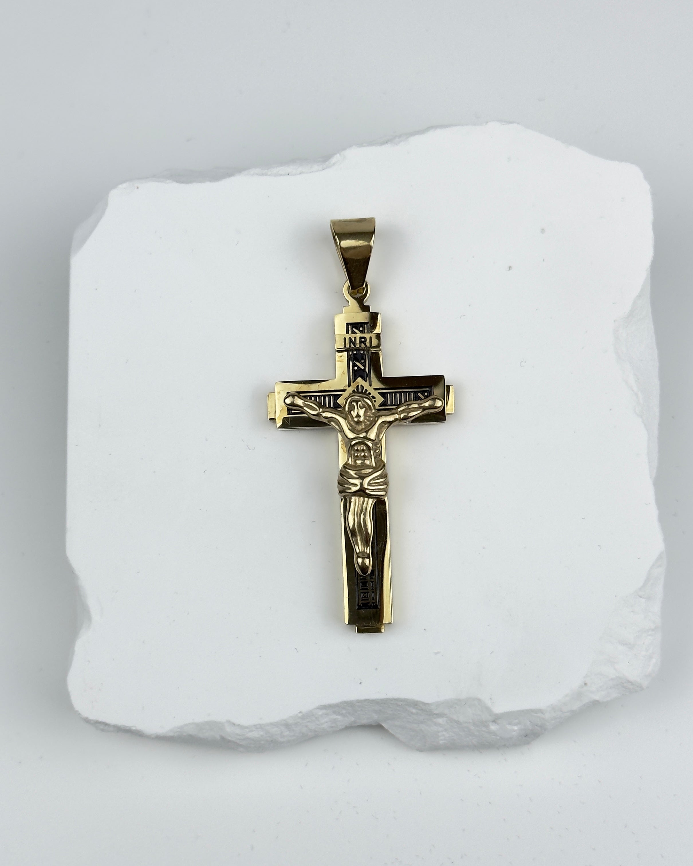 HÄNGSMYCKE CROCE - GULD