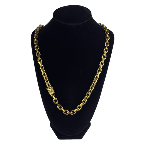 ANKAR HALSBAND LYX - GULD (8MM)