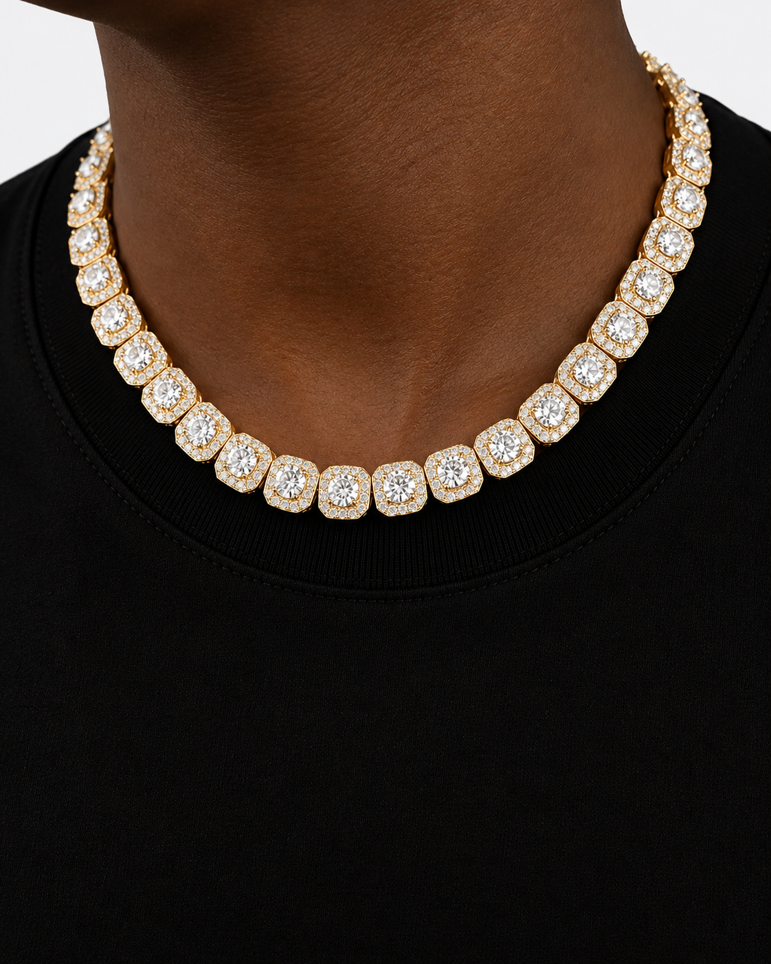 MONACO ICE HALSBAND - GULD