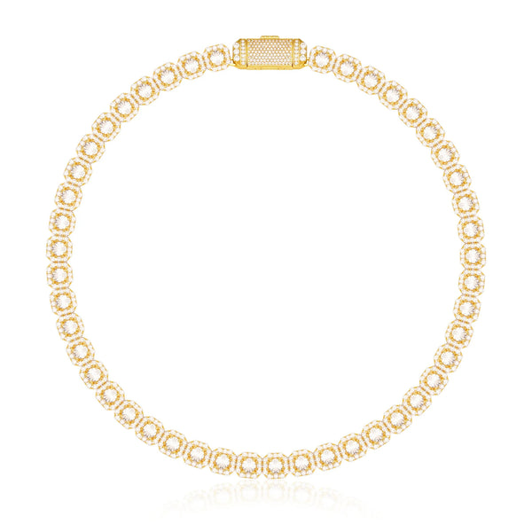 MONACO ICE HALSBAND - GULD