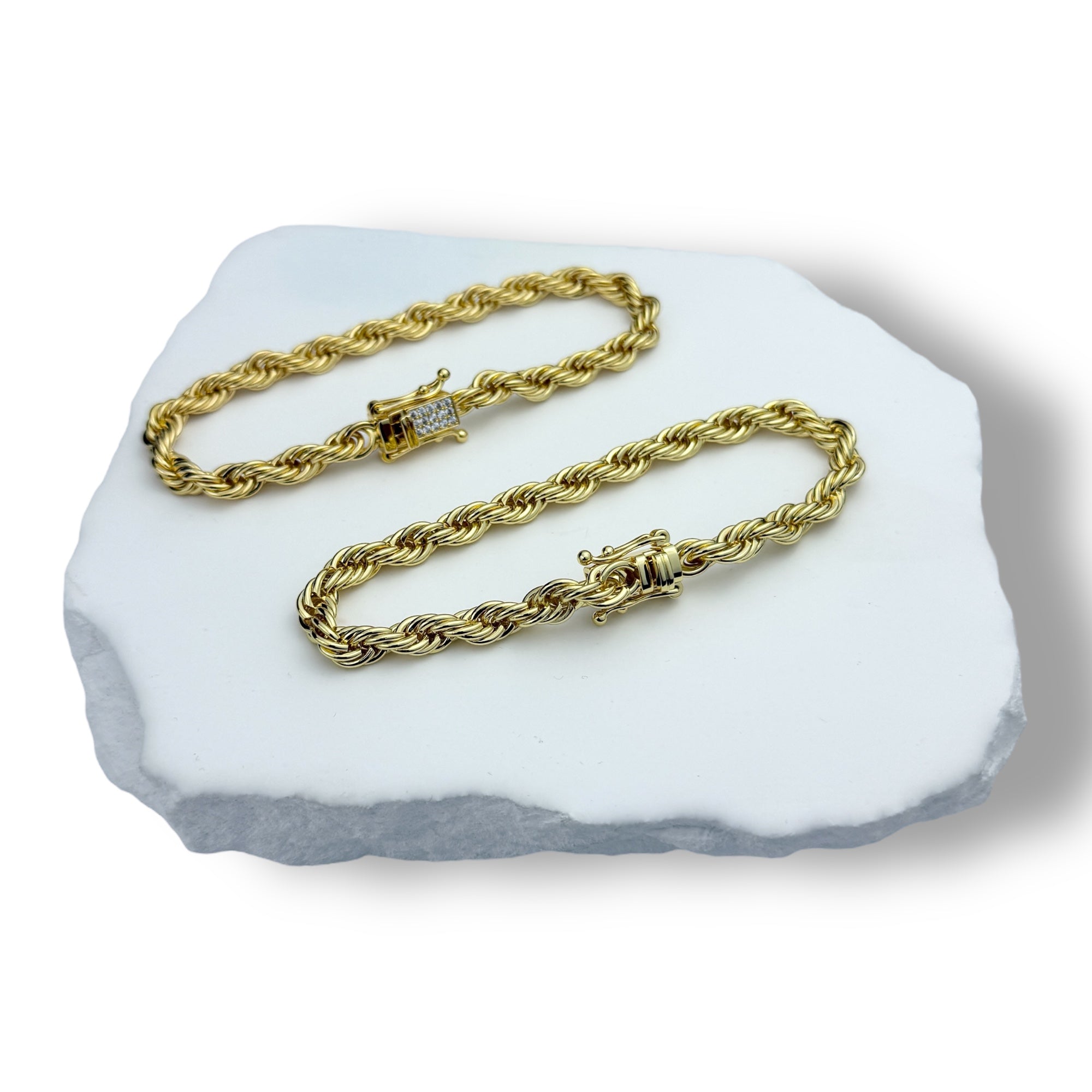 ARMBAND STHLM LYX - GULD (6MM)
