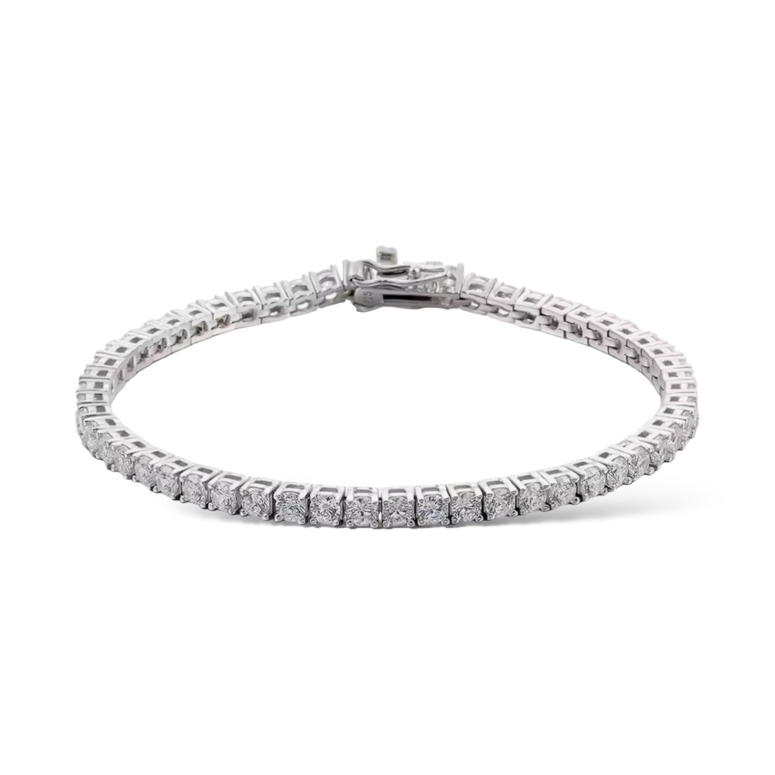 TENNIS ARMBAND MOISSANITE S925 - SILVER