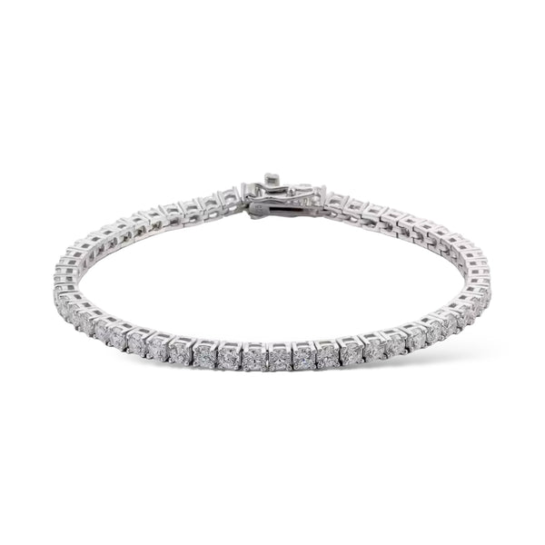 TENNIS ARMBAND MOISSANITE S925 - SILVER