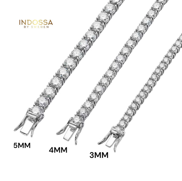 TENNIS ARMBAND MOISSANITE S925 - SILVER