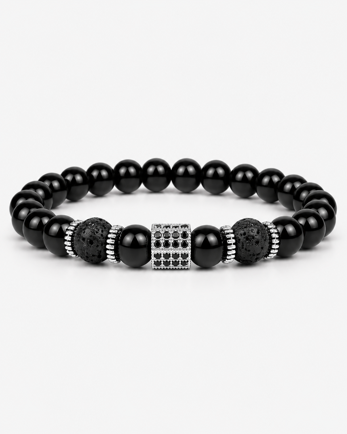 ARMBAND PENTAGON - SILVER
