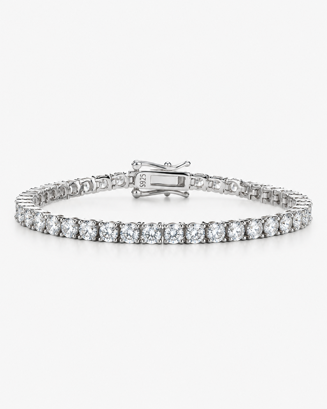 TENNIS ARMBAND MOISSANITE S925 - SILVER (Specialbeställning)