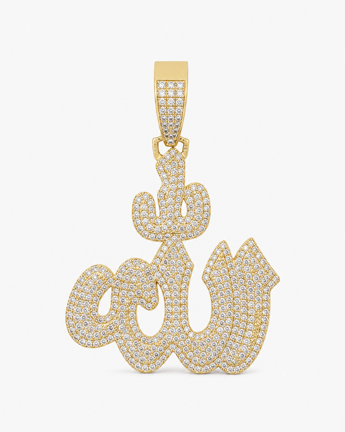 HÄNGSMYCKE DIAMOND ALLAH V2 - GULD