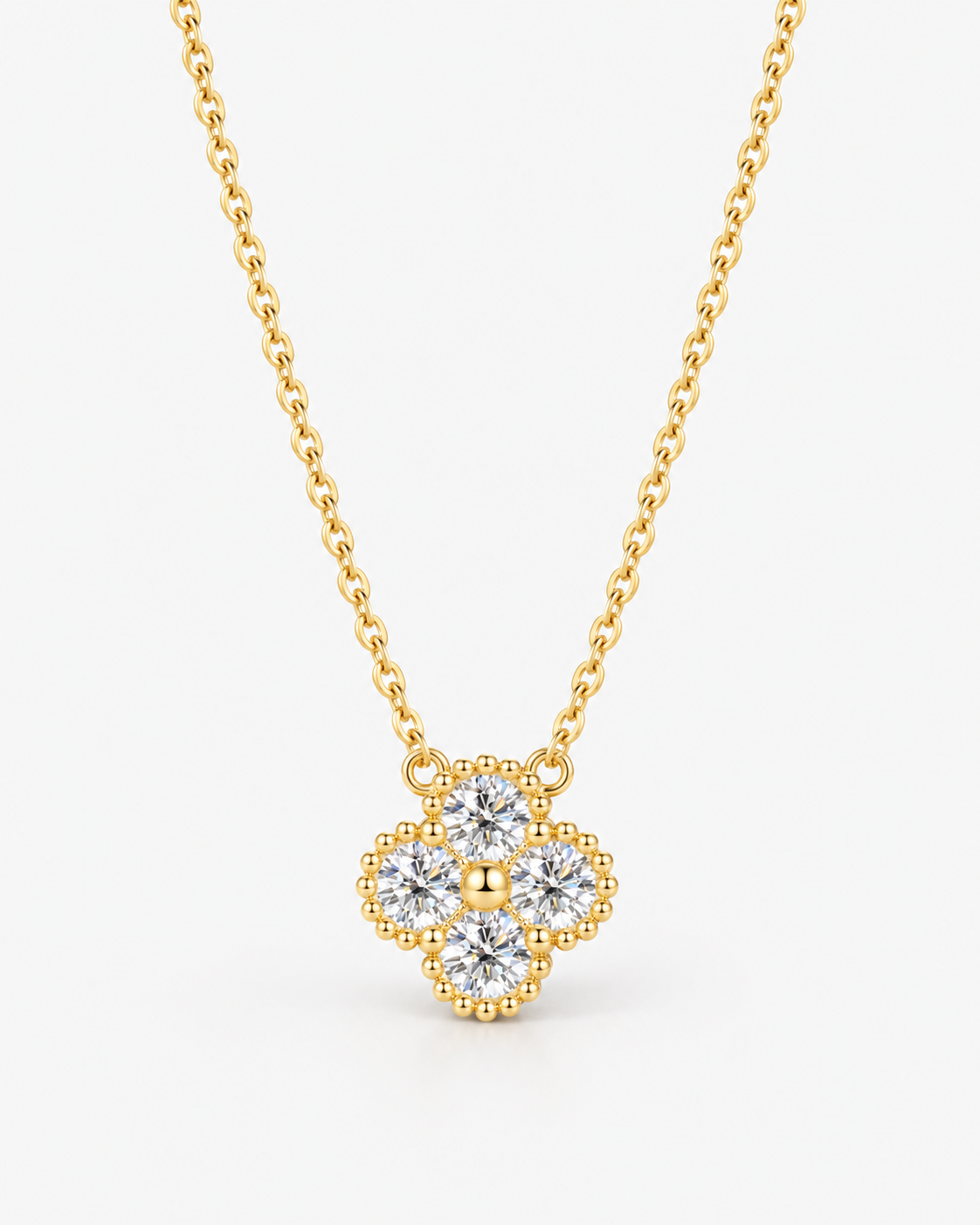 HALSBAND CHIARA MOISSANITE S925 - GULD