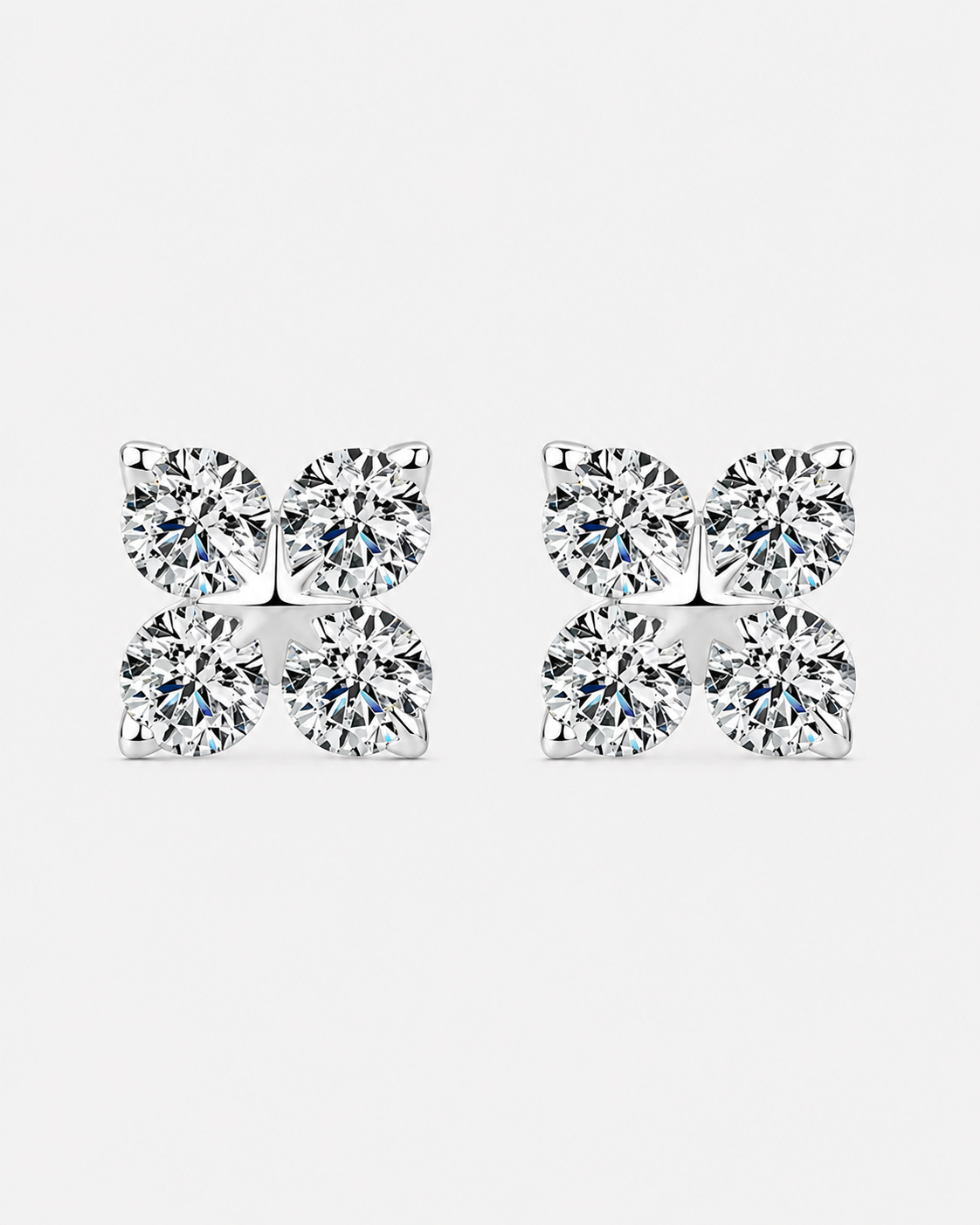 ÖRHÄNGEN PALMARIA MOISSANITE S925 - SILVER