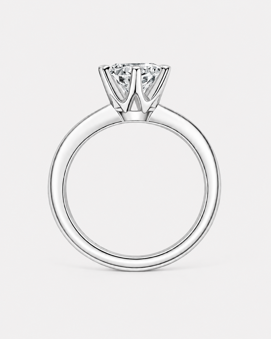 DIAMANT RING MOISSANITE S925 - SILVER