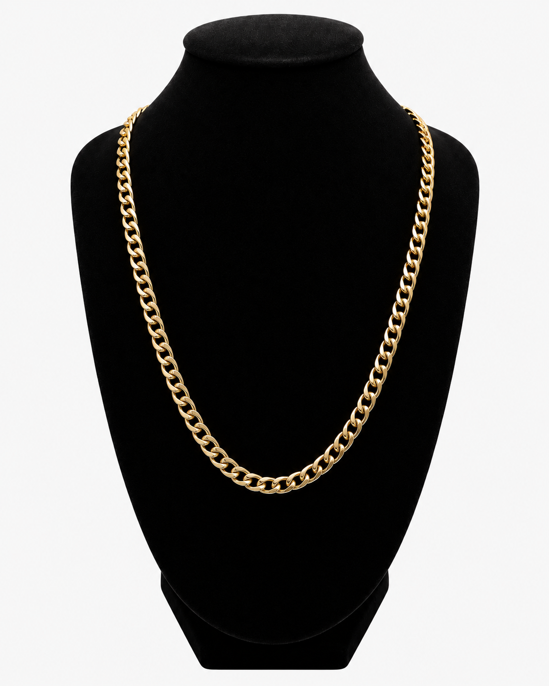CUBAN HALSBAND - GULD (6MM)