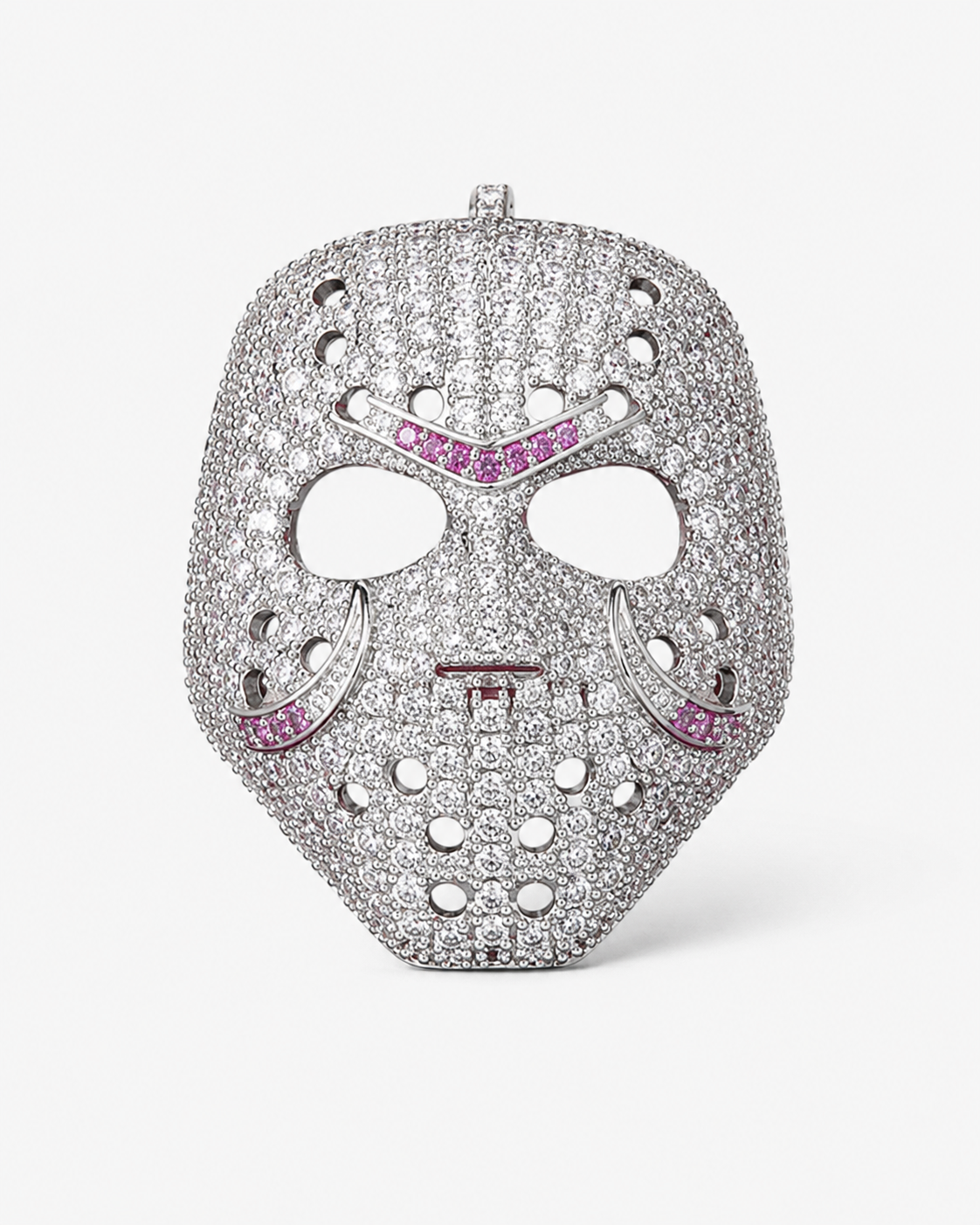 HÄNGSMYCKE DIAMOND MASK - SILVER