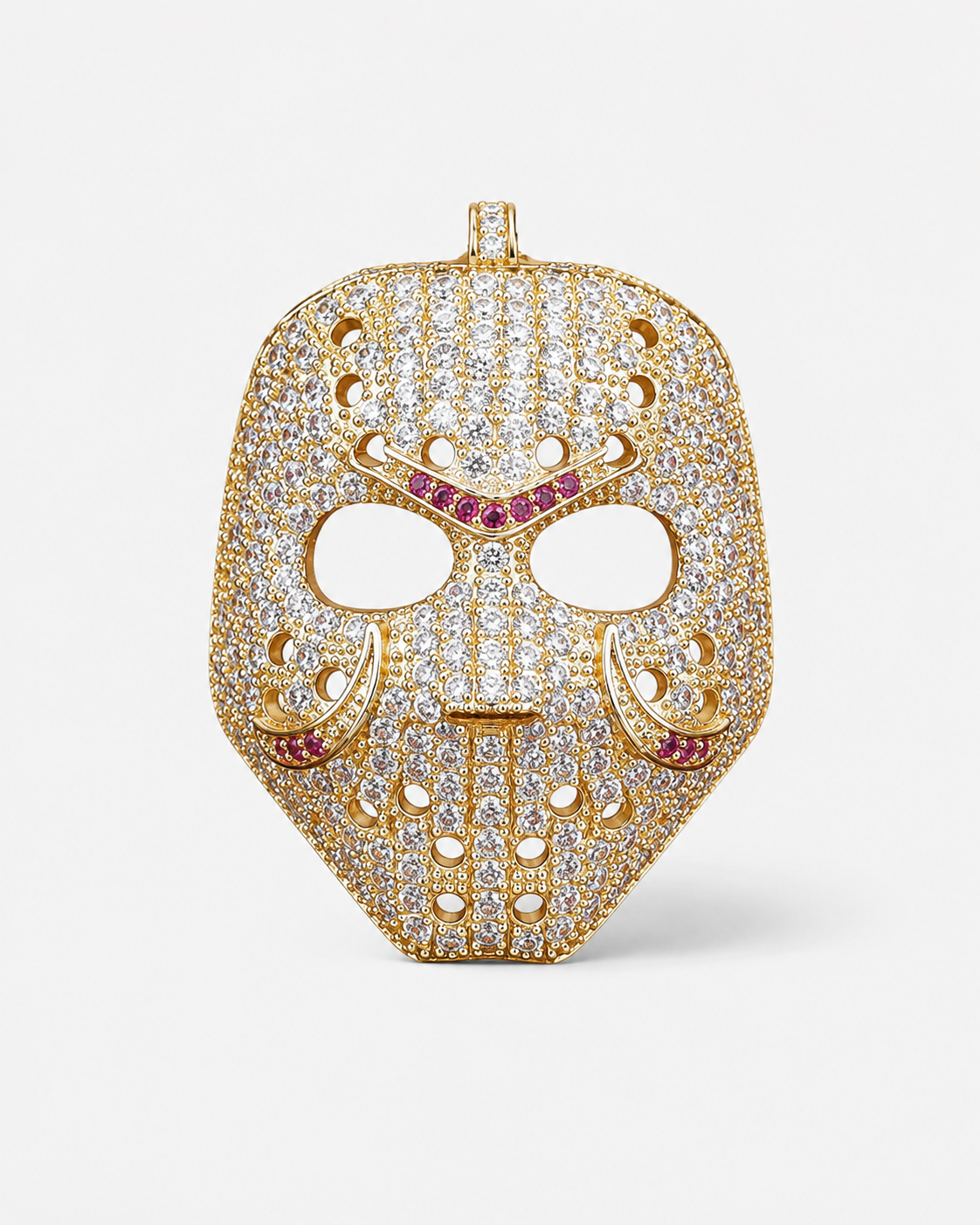 HÄNGSMYCKE DIAMOND MASK - GULD