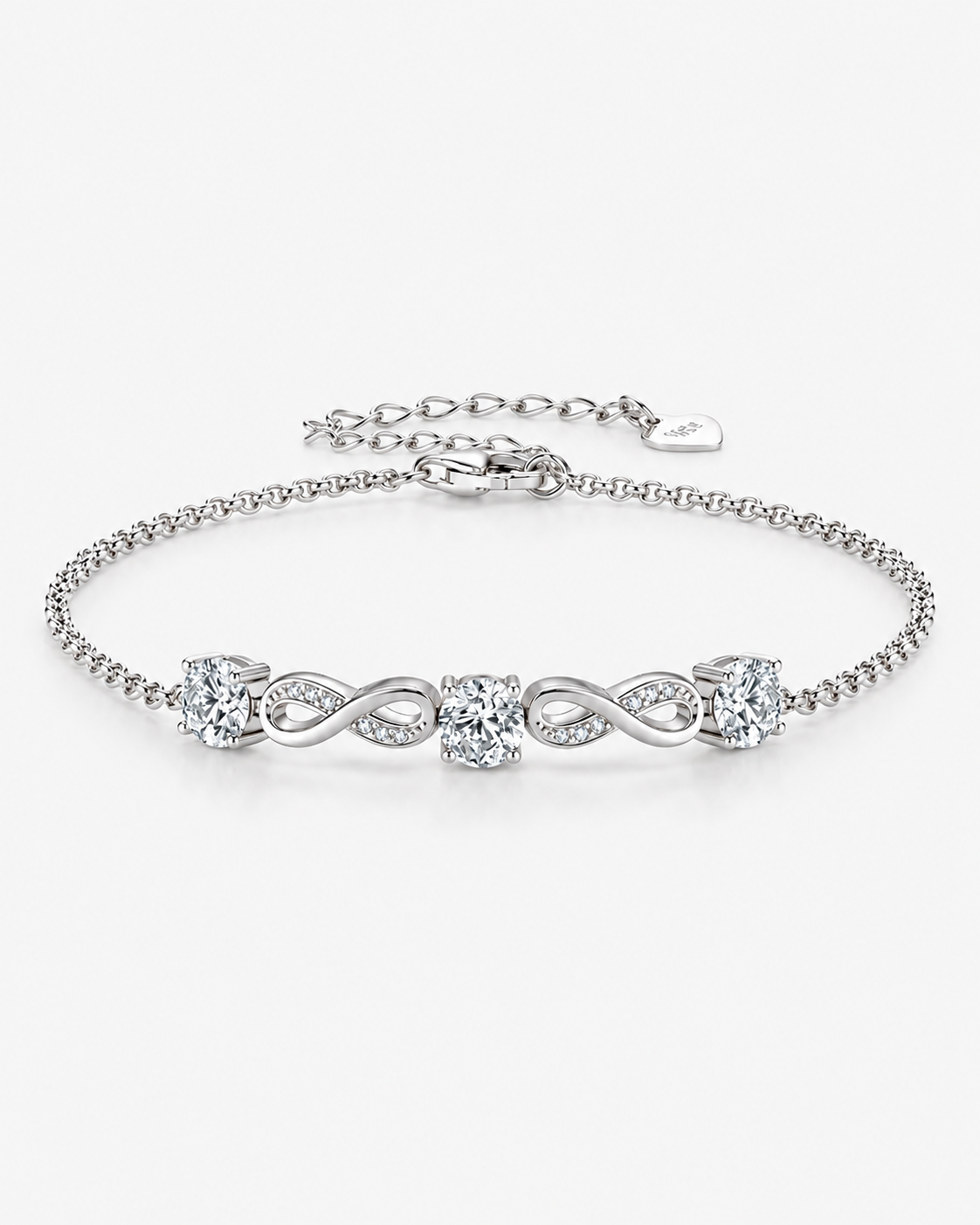 ARMBAND AURORA MOISSANITE S925 - SILVER