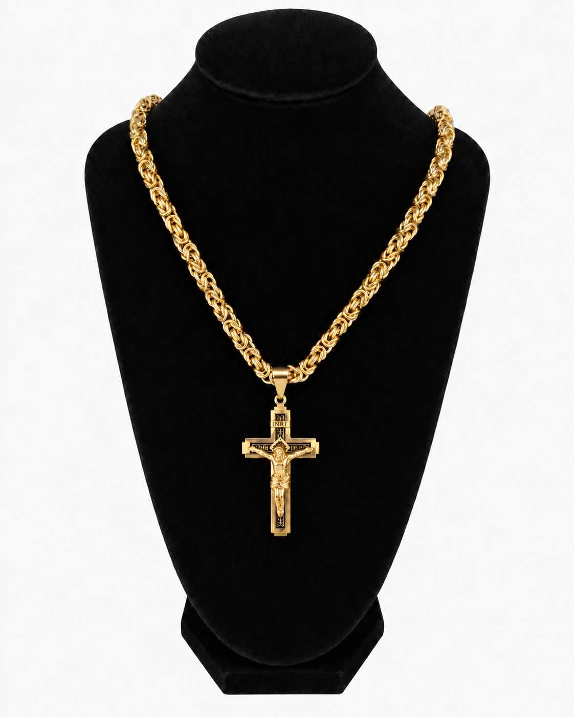 KEJSARLÄNK K2 MED CROCE - GULD (6MM)
