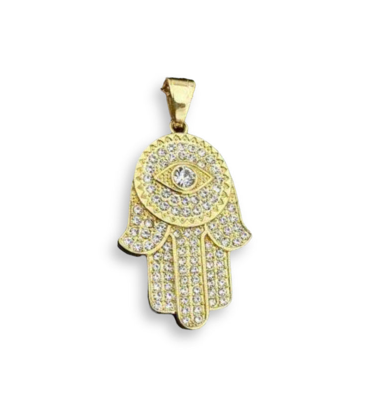PENDANT FATIMAS HAND V2 - GULD