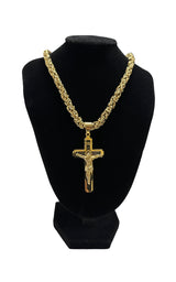 KEJSAR K2 MED CROCE - GULD (6MM)