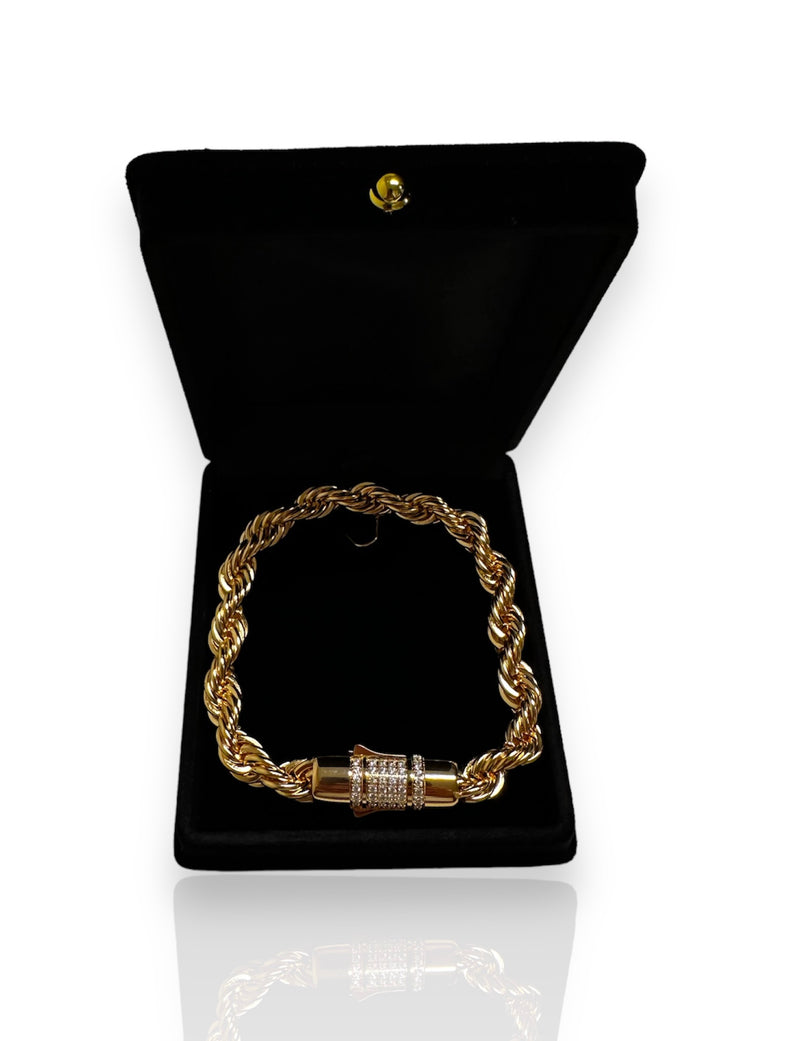 ARMBAND STHLM LYX - GULD (8MM)