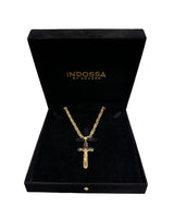 KEJSAR K2 MED CROCE - GULD (6MM)