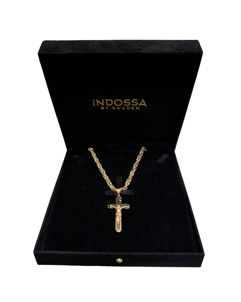 KEJSAR K2 MED CROCE - GULD (6MM)