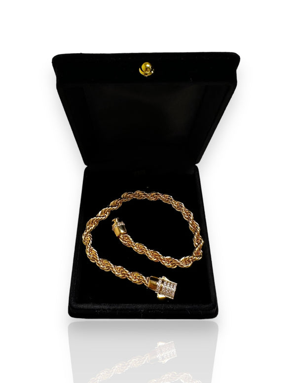 ARMBAND STHLM LYX - GULD (6MM)