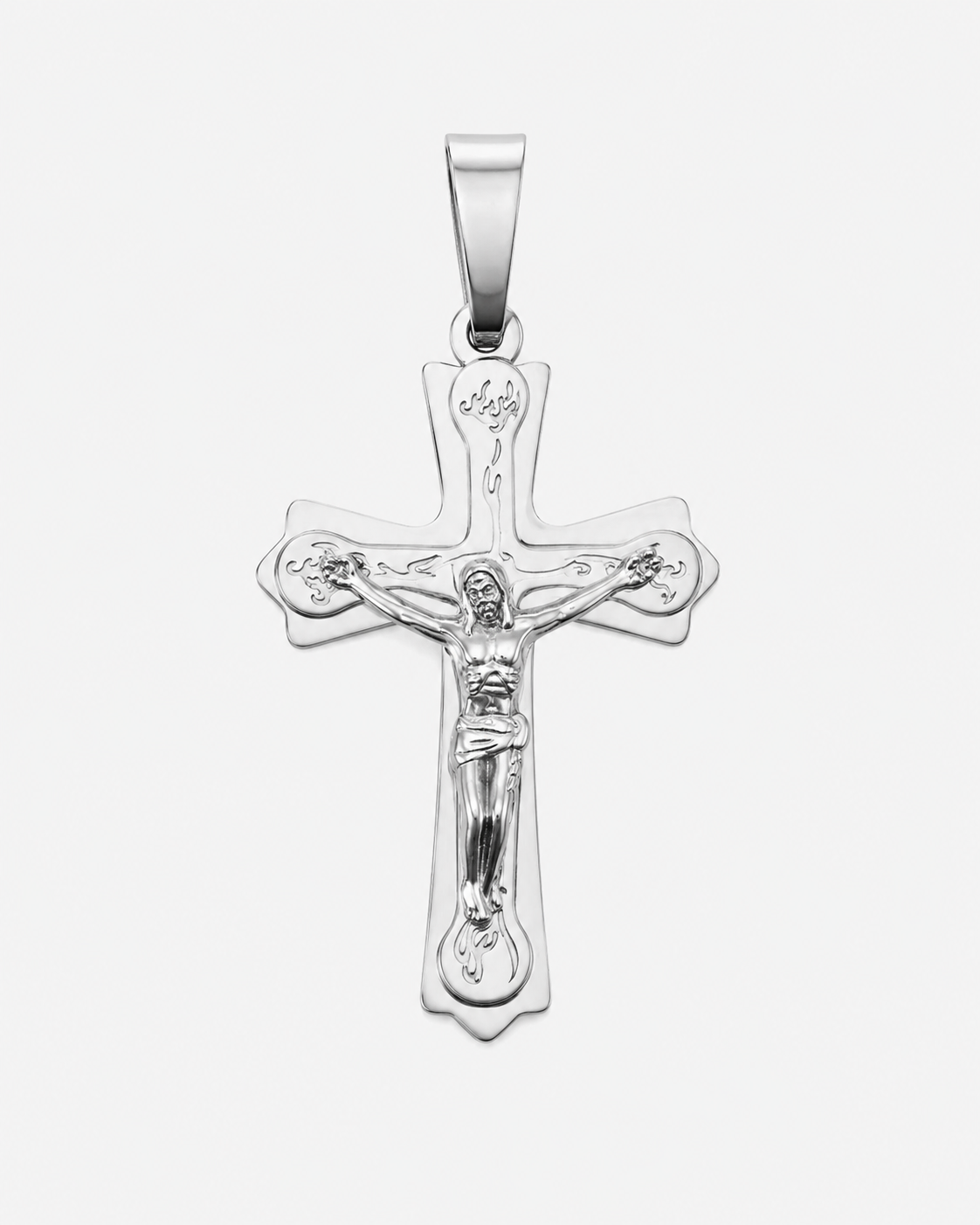 HÄNGSMYCKE CROSS - SILVER