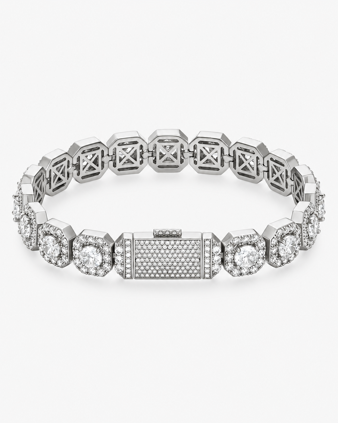 MONACO ICE ARMBAND - SILVER