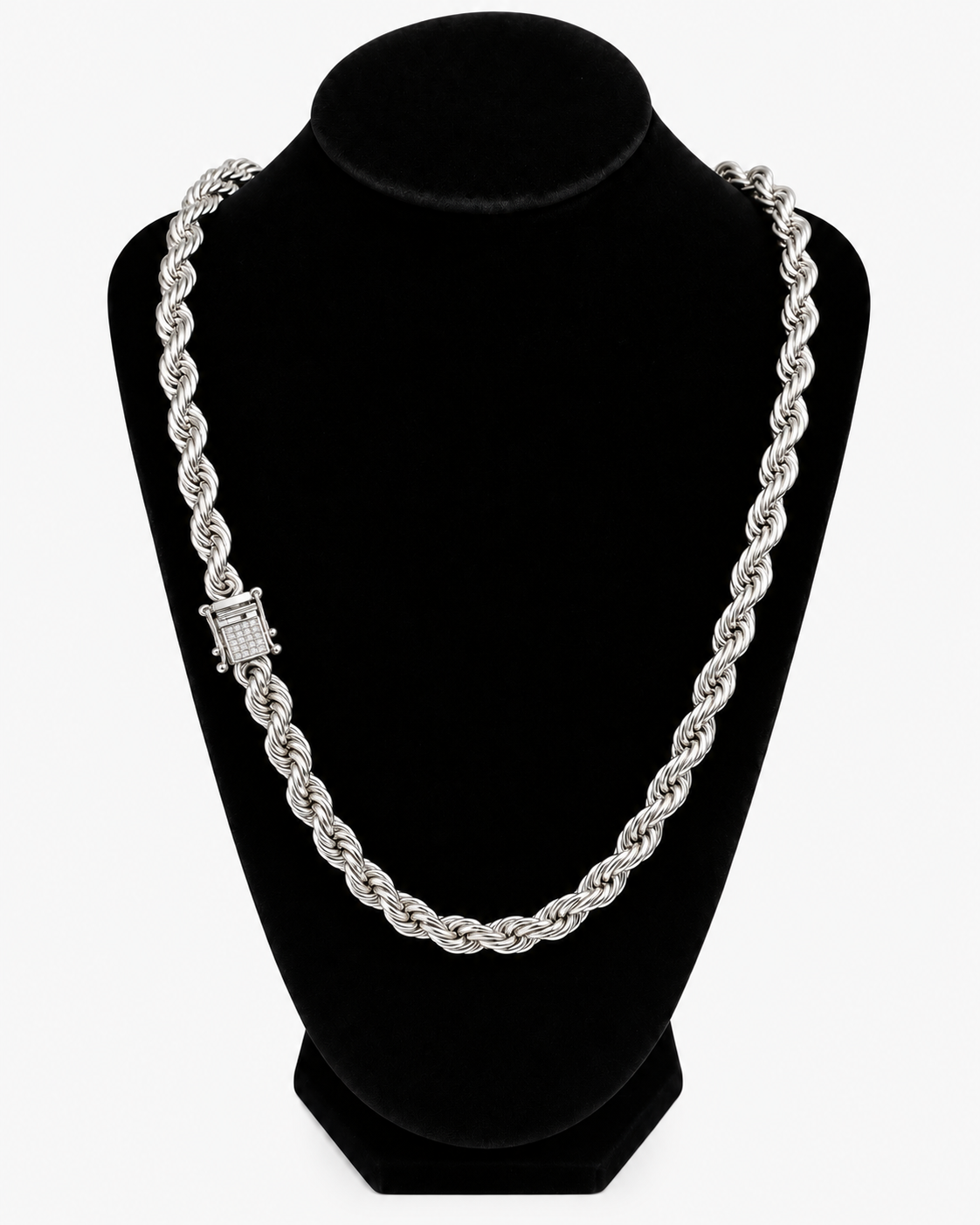 HALSBAND STHLM LYX - SILVER (8MM)