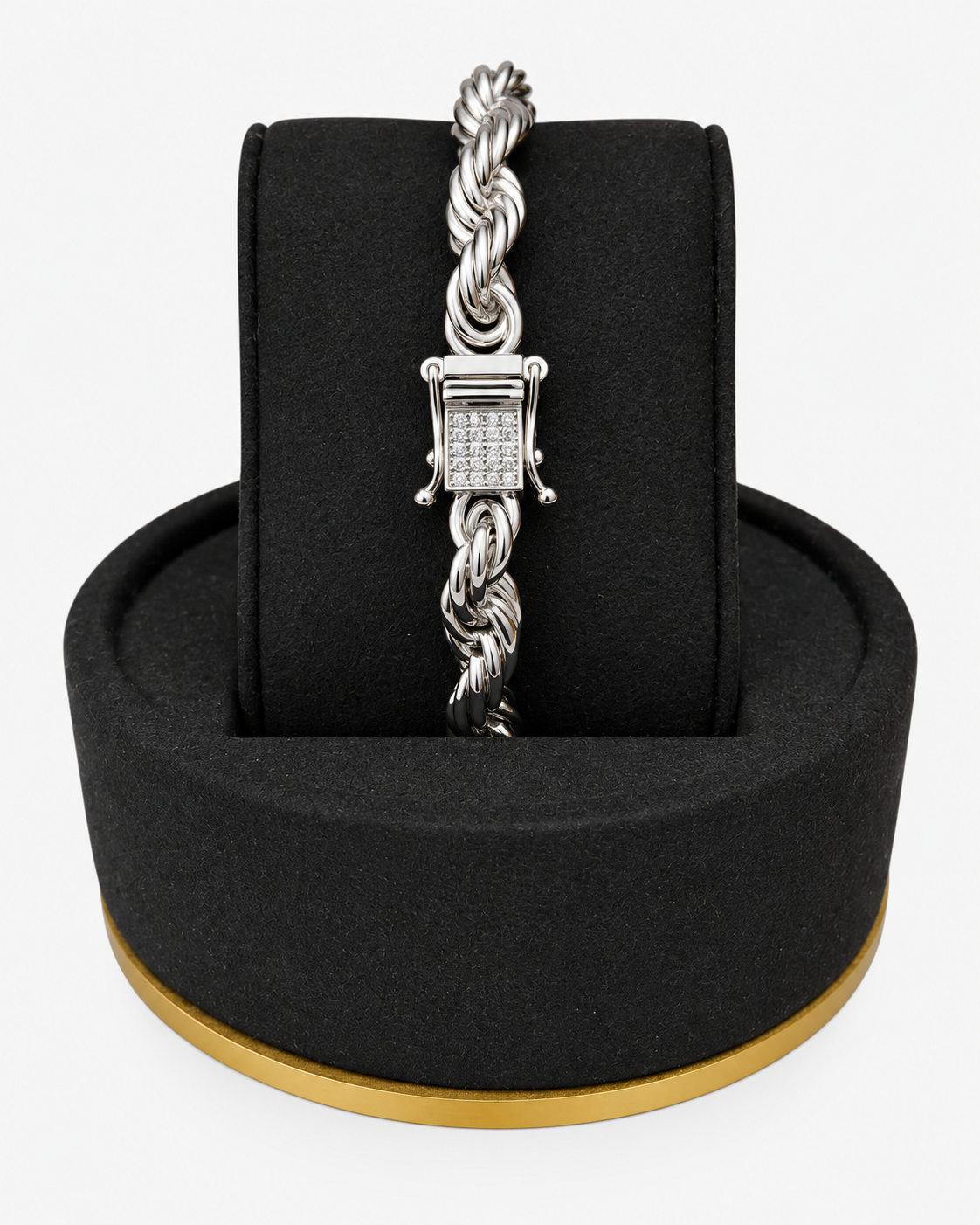 ARMBAND STHLM LYX - SILVER (8MM)