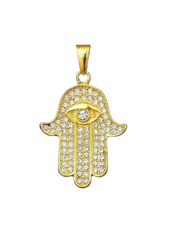 PENDANT FATIMAS HAND - GULD